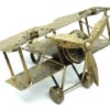Doppeldecker Modellflugzeug – Retro Flugzeug aus Metall