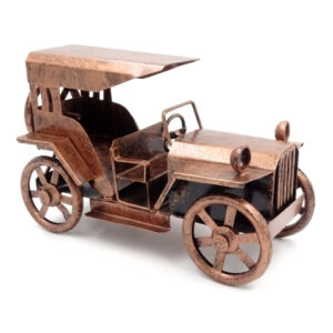 Retro Auto Deko – Vintage Metallauto im klassischen Stil