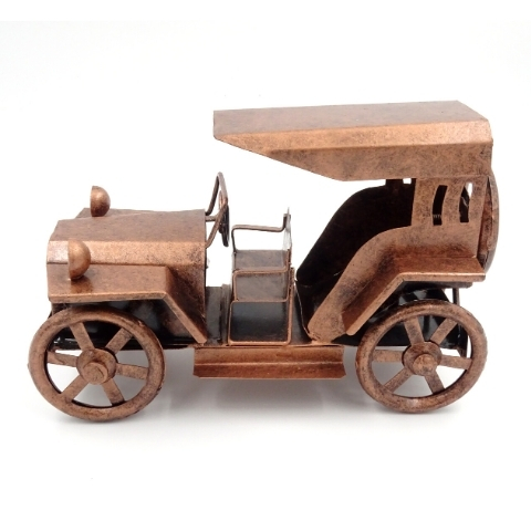 Retro Auto Deko – Vintage Metallauto im klassischen Stil