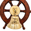 Schiffsglocke im Lenkrad – Maritime Deko NC2356A