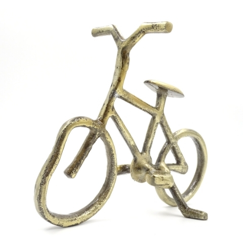 Fahrradfigur Metall – Vintage Fahrrad Deko MT209