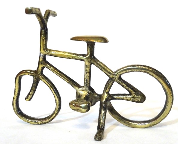 Fahrradfigur Metall – Vintage Fahrrad Deko MT209