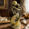 Metallfigur Liebespaar – Romantische Deko Figur