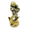 Metallfigur Liebespaar – Romantische Deko Figur