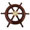 Holz Steuerrad maritime Dekoration – 45 cm