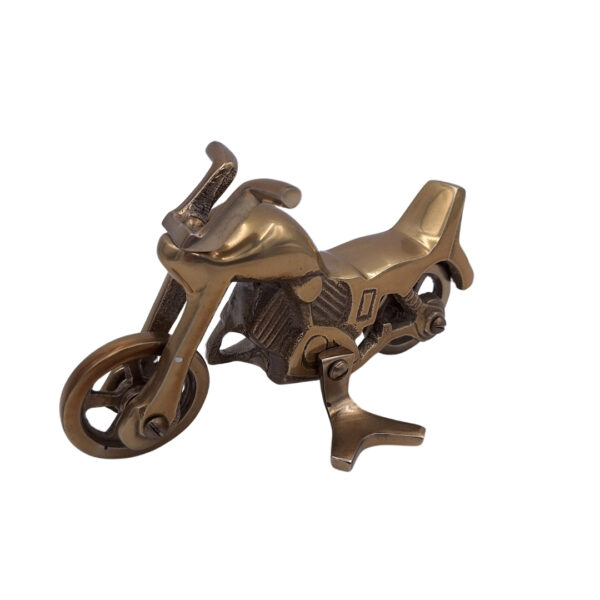 Dekoratives Motorrad aus Aluminium