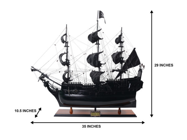 Black Pearl Modell Piratenschiff – Piraten Deko BP80R