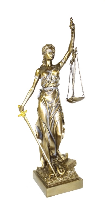 Themis Figur Detail