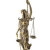 Themis Figur Gold