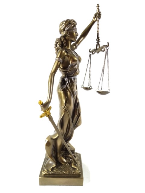 Göttin der Gerechtigkeit Figur