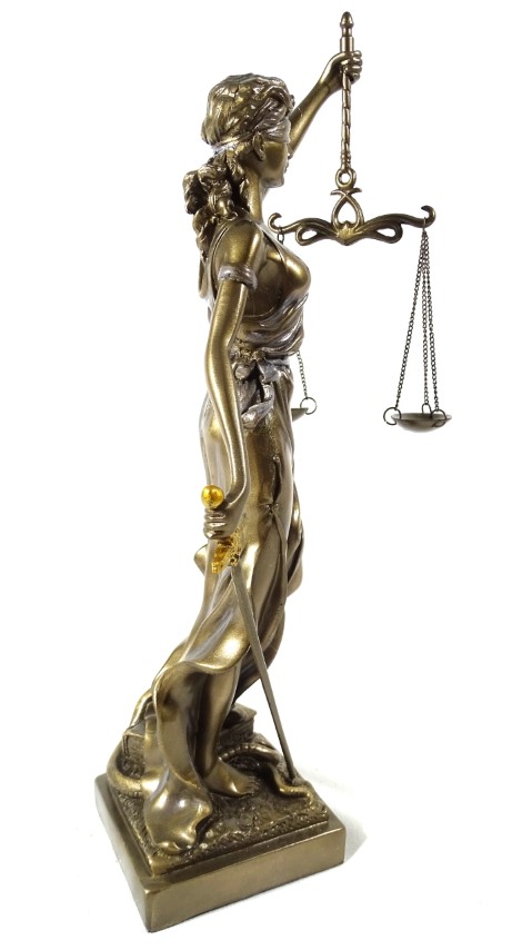 Themis Figur Gold