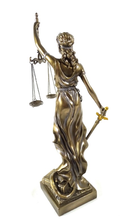 Themis Figur Gold