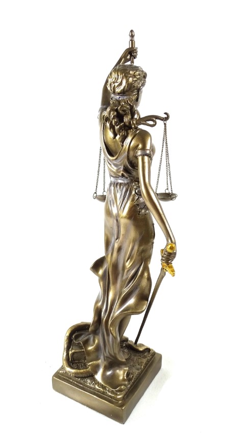 Themis Figur Gold