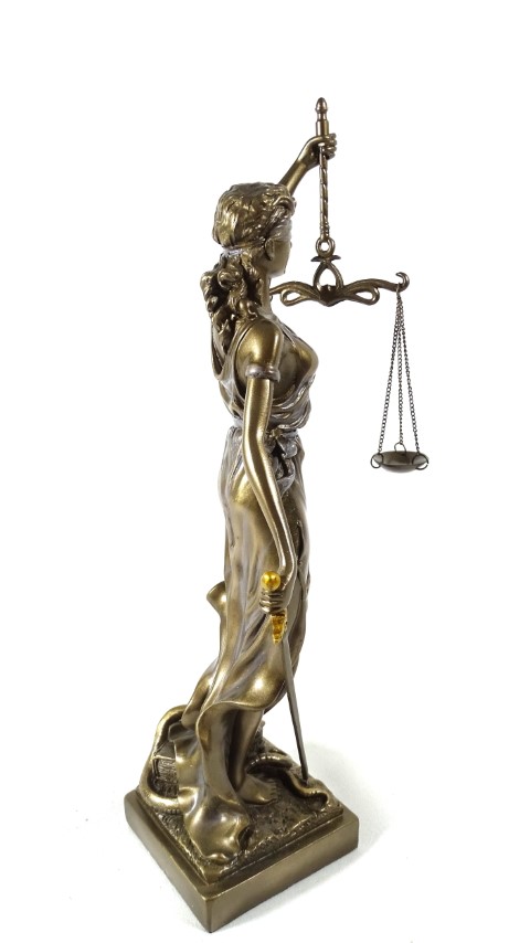 Dekorative Themis Figur