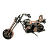 Metall Modell Motorrad Chopper – Retro Deko M33