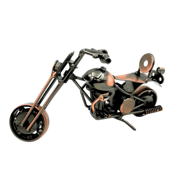 Metall Modell Motorrad Chopper – Retro Deko M33