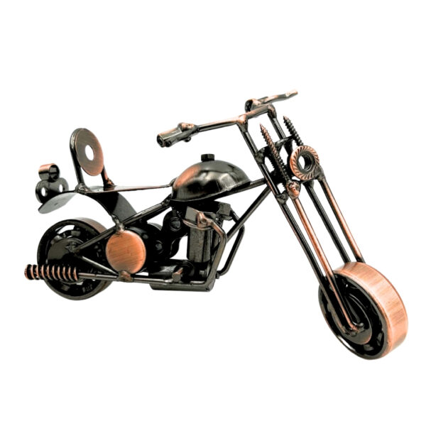 Metall Modell Motorrad Chopper – Retro Deko M33