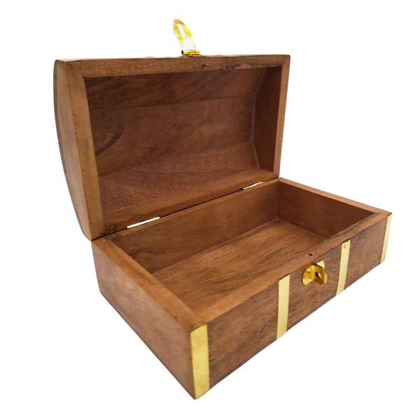 Maritime Schatulle DNU-020 – Holzbox mit Ankermotiv
