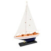 Yachtmodell M1 42 cm – Maritime Segelboot Dekoration
