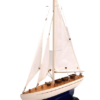 Yachtmodell M1 42 cm – Maritime Segelboot Dekoration