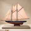 Modell Schoner Bluenose 78 cm – Maritime Dekoration
