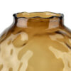 Bernsteinfarbene Glasvase SERENITE – Handgefertigte Designvase