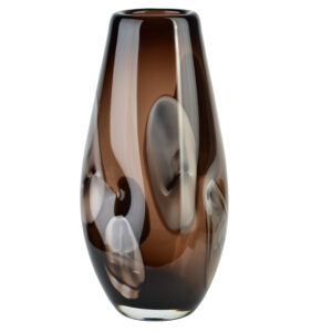 Glasvase SERENITE Facetten Design - Edler Blickfang