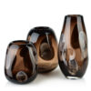 Glasvase SERENITE Facetten Design - Edler Blickfang