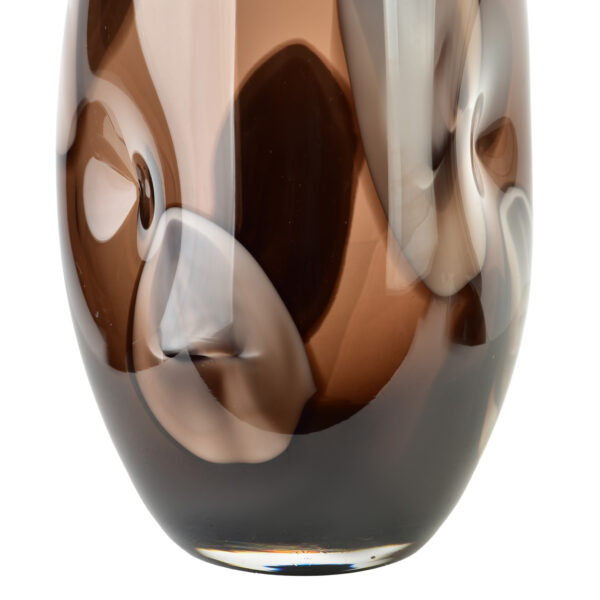 Glasvase SERENITE Facetten Design - Edler Blickfang