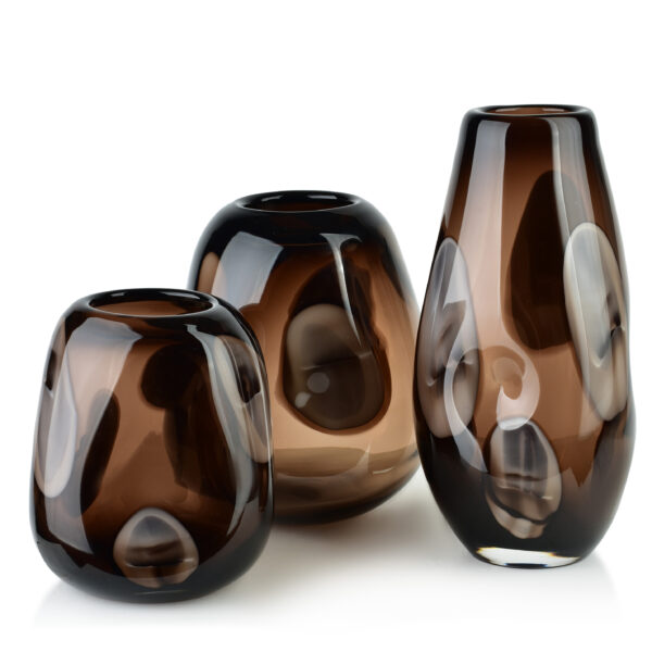 Glasvase SERENITE Organische Form - Exklusives Design