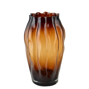 Glasvase SERENITE Wellenform - Eleganter Blickfang