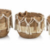 Natur Korb Set 3-teilig - Stilvolle Boho Deko