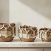 Natur Korb Set 3-teilig - Stilvolle Boho Deko