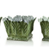 Grüne Metall Pflanzgefäße – Elegantes 3er Set