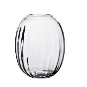Runde Glasvase 20 cm – Elegante Serenite Vase aus Glas