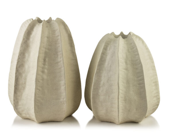 Henkelvase Beige 26 cm – MANON Vase