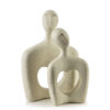 Dekofiguren Set MANON – 2 moderne Figuren in Beige