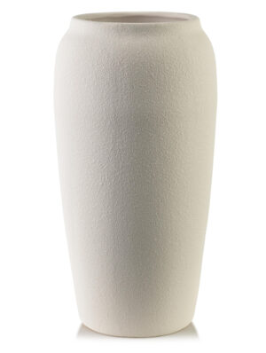 Creme Designvase MANON 29 cm – Exklusiv & Elegant