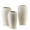 Beige Polyresin Vase MANON 22 cm – Exklusiv & Zeitlos