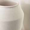Polyresin Vase Creme MANON 26 cm – Premium & Exklusiv
