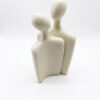 Figurengruppe Abstrakt Beige – MANON Dekofigur 24 cm