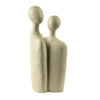Figurengruppe Abstrakt Beige – MANON Dekofigur 24 cm