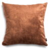 Kupferfarbenes Dekokissen GLOSSY – Elegantes Sofakissen 45×45 cm