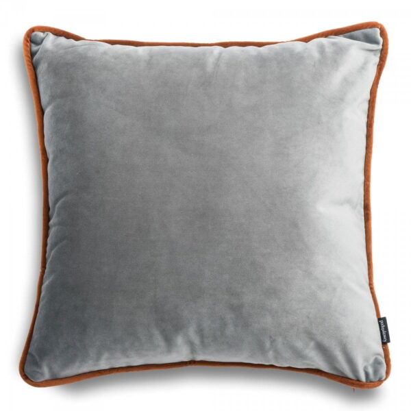 Graues Dekokissen DUO – Elegantes Sofakissen 40×40 cm
