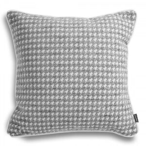 Graues Dekokissen 45x45 PEPITKA – Elegantes Sofakissen