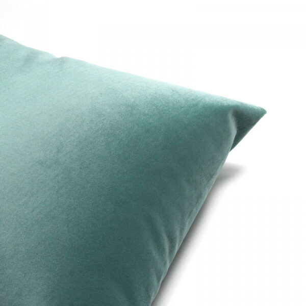 Mintgrünes Dekokissen Velvet – Hochwertiges Wohnkissen 45x45 cm