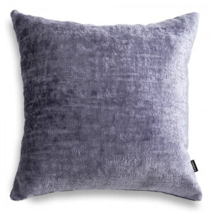 Violettes Bergen Dekokissen 50x50 cm – Strukturkissen mit Füllung