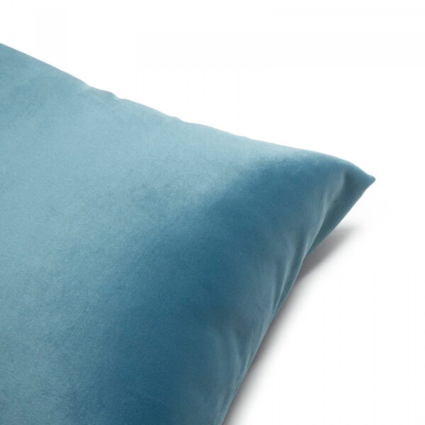 Blaues Dekokissen Velvet – Elegantes Wohnkissen 45x45 cm