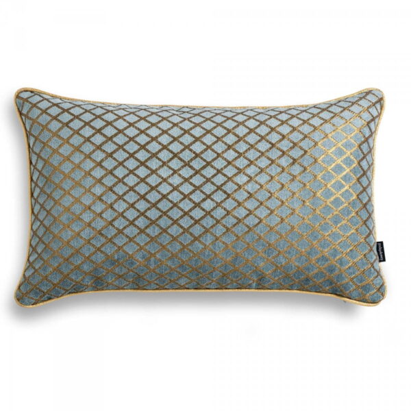 Mintgrünes Dekokissen AURUM – Luxuriöses Sofakissen 50x30 cm