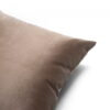 Beiges Dekokissen Velvet – Stilvolles Wohnkissen 50x30 cm